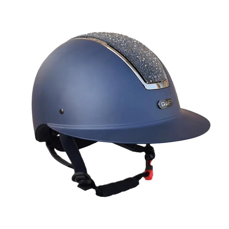 RIF casco ecuestre profesional, casco de seguridad para montar, transpirable, Protección cómoda para niños y niñas.