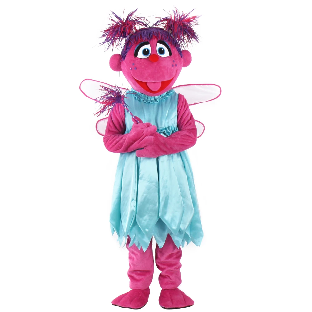 Disfraz de Mascota Abby Cadabby, Disfraz de Dibujos Animados para Halloween, Fiesta, Evento, Disfraz Elegante, Talla Adulto