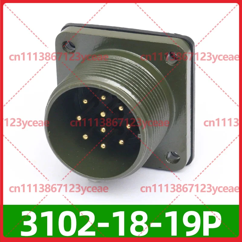 For Industrial Equipment, 5015 Waterproof Circular Aviation Connector 10 Pin, MS3106A18-19S MS3102A18-19P Plug Socket