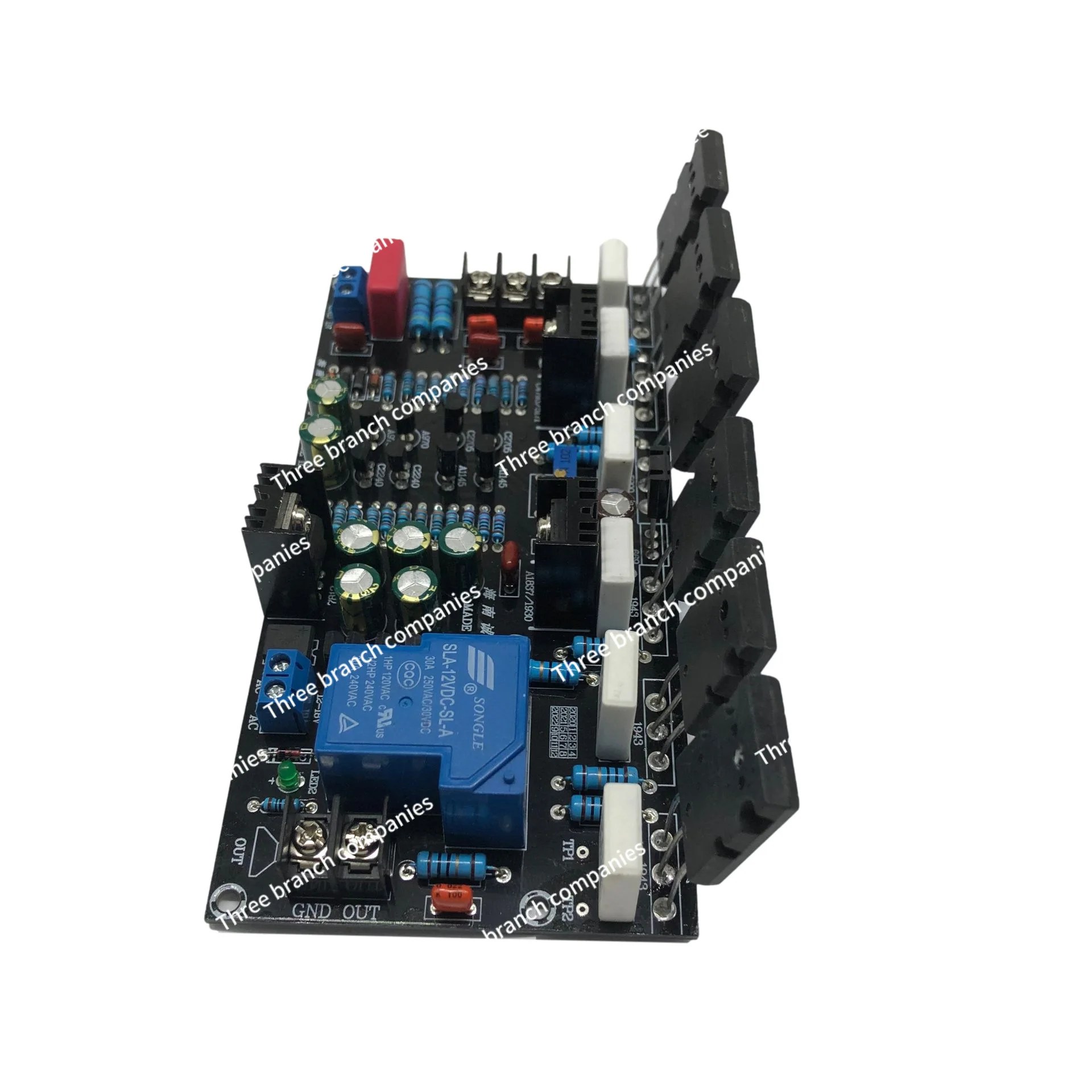 Mono 300W Amplifier Board 1943 5200 Rear Stage Amplifier Board with Speaker Protection Circuit Design and Use