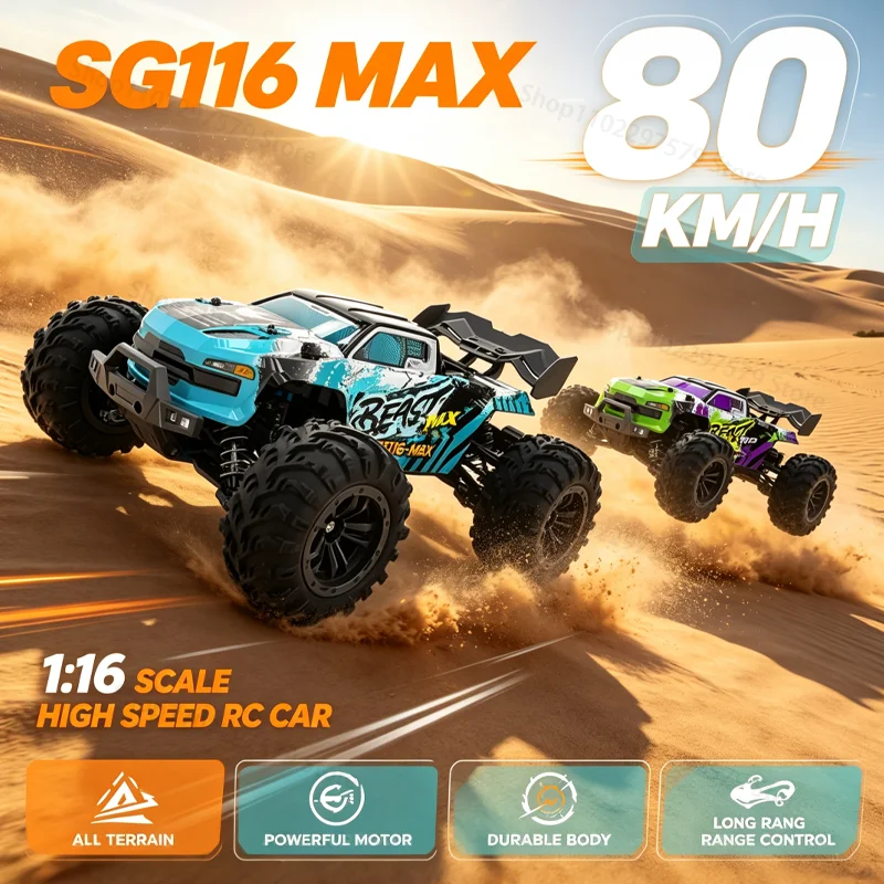 Drone Or Rc Car - SG116‑MAX/PRO 4WD Truk Off‑Road Remote Control