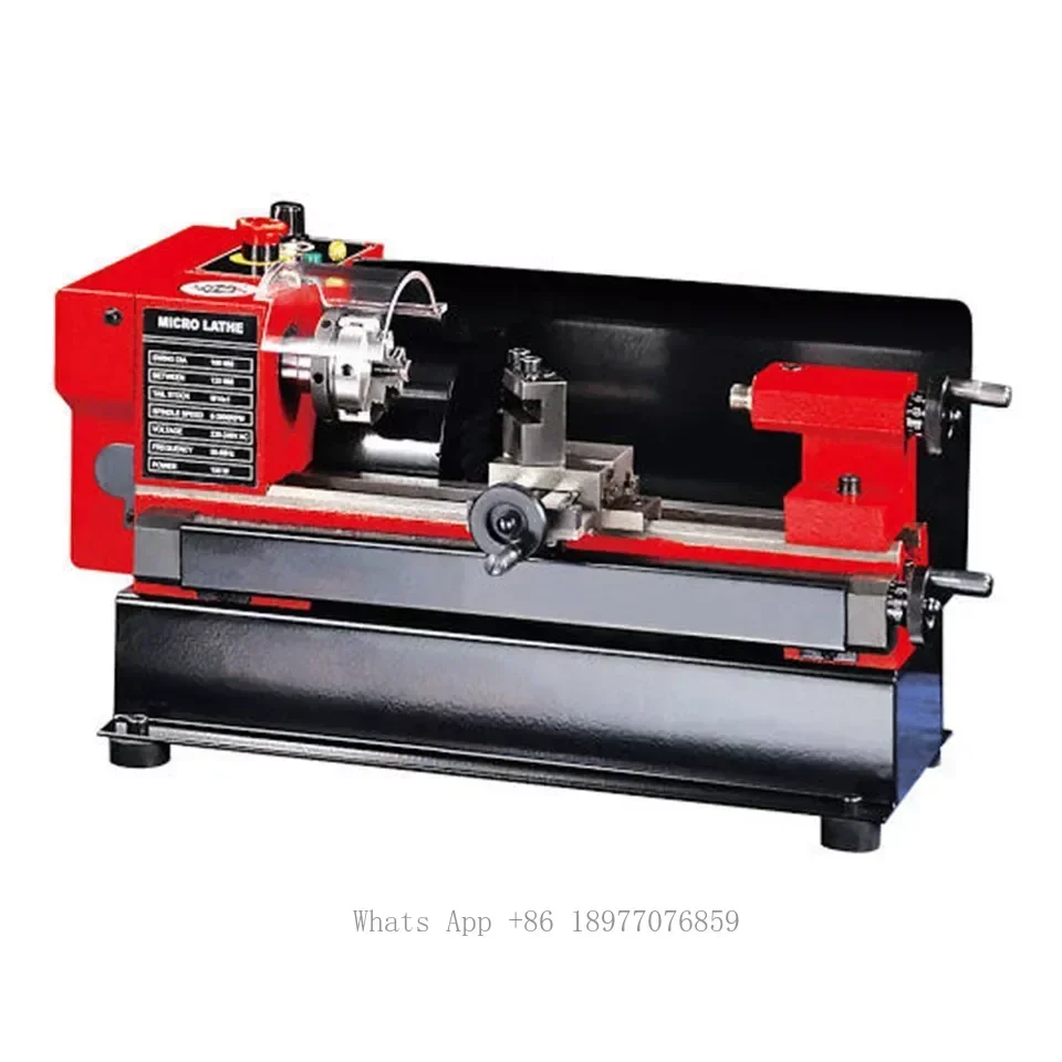 Desktop Mechanical Bench Mini Metal Manual Lathe Machine For Steel