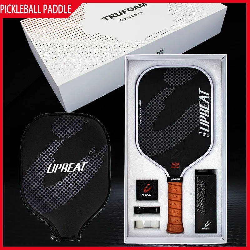 

Ракетка для пиклбола четвертого поколения с пенопластовым сердечником, горячей прессовкой, высококачественным углеродным волокном, сертифицированная для соревнований