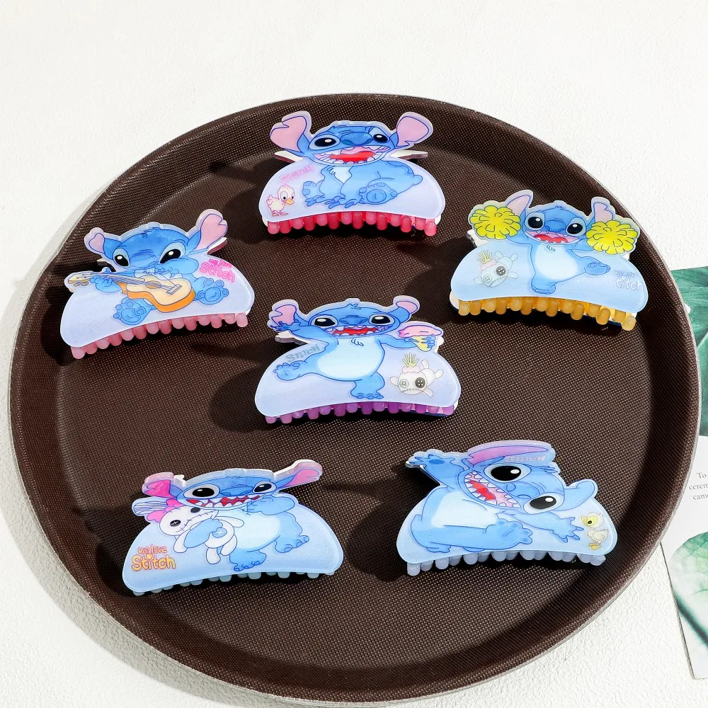 1 قطعة/6 قطعة مشبك شعر عصري من ديزني ستيتش - إكسسوار شعر لطيف ومتعدد الاستخدامات، تسريحة شعر حلوة حصرية #2