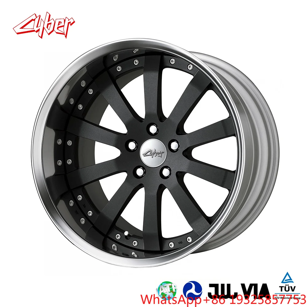 WORK EQUIP E10 3P Forged Aluminum Wheels Alloy Rims Stanced Widebody Deep Concave for ,,,X5,G Wagon,SUV