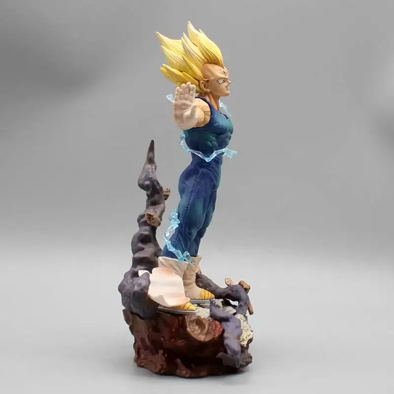 Figuras de acción de Dragon Ball Vegeta IV de 20cm para niños, periféricos de animación, regalar un busto, adorno de Pvc, modelo de juguetes, colecciones