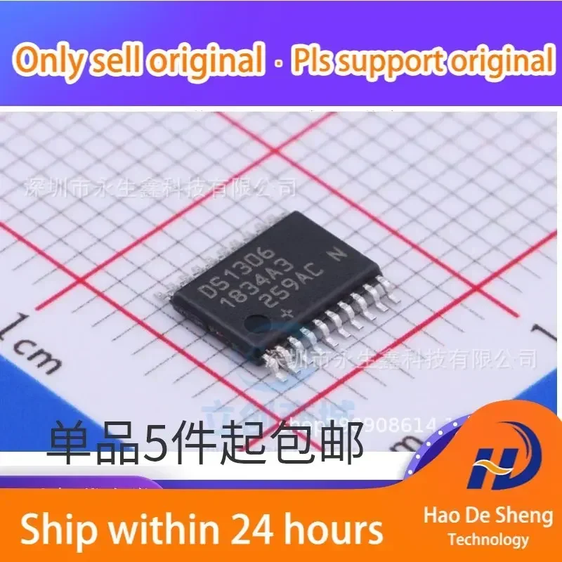 10PCS/LOT DS1306EN DS1306 TSSOP20 Clock IC New Original In Stock