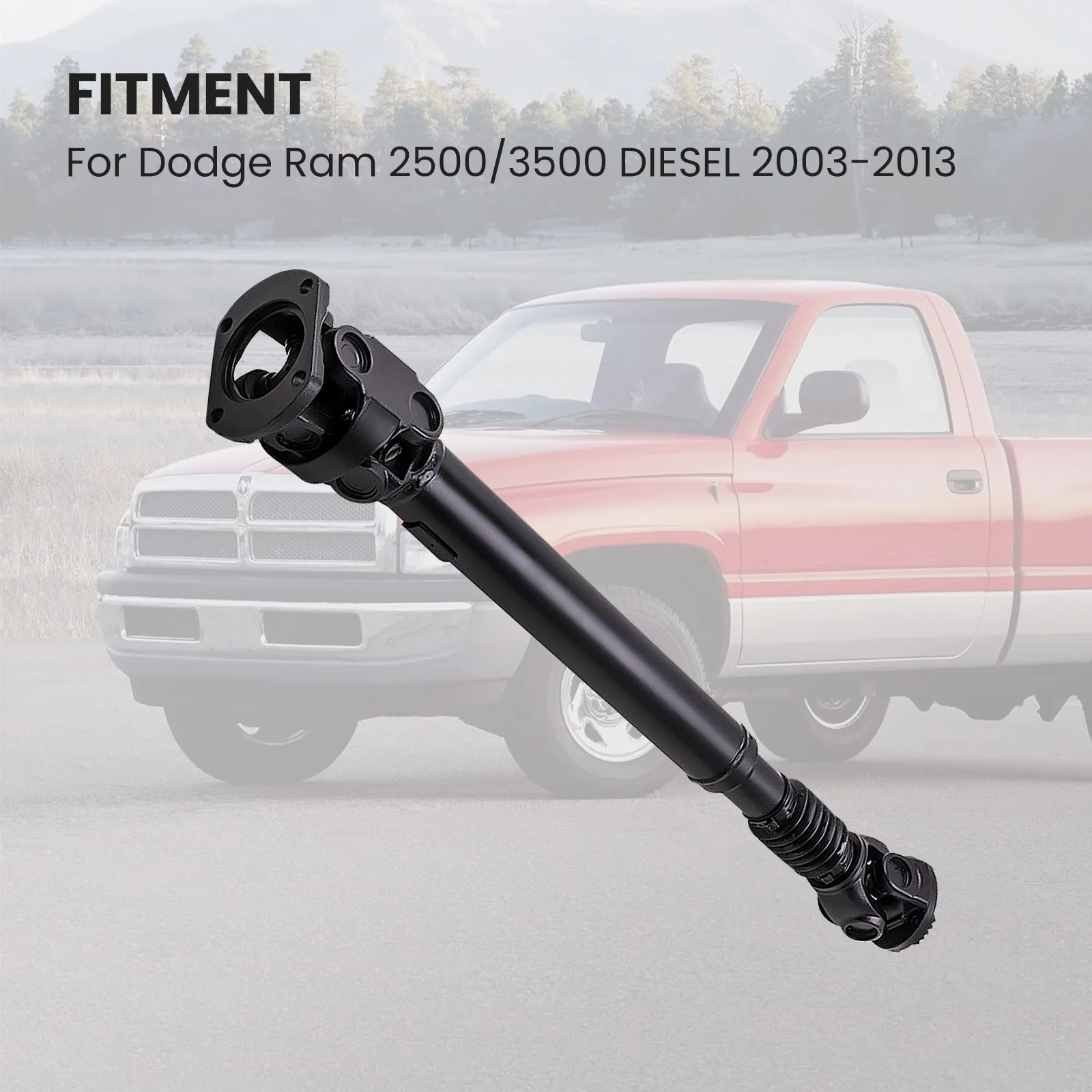 

Передний карданный вал в сборе для Dodge RAM 2500 2005-2013 4WD 52105934 АА 52105934 АД