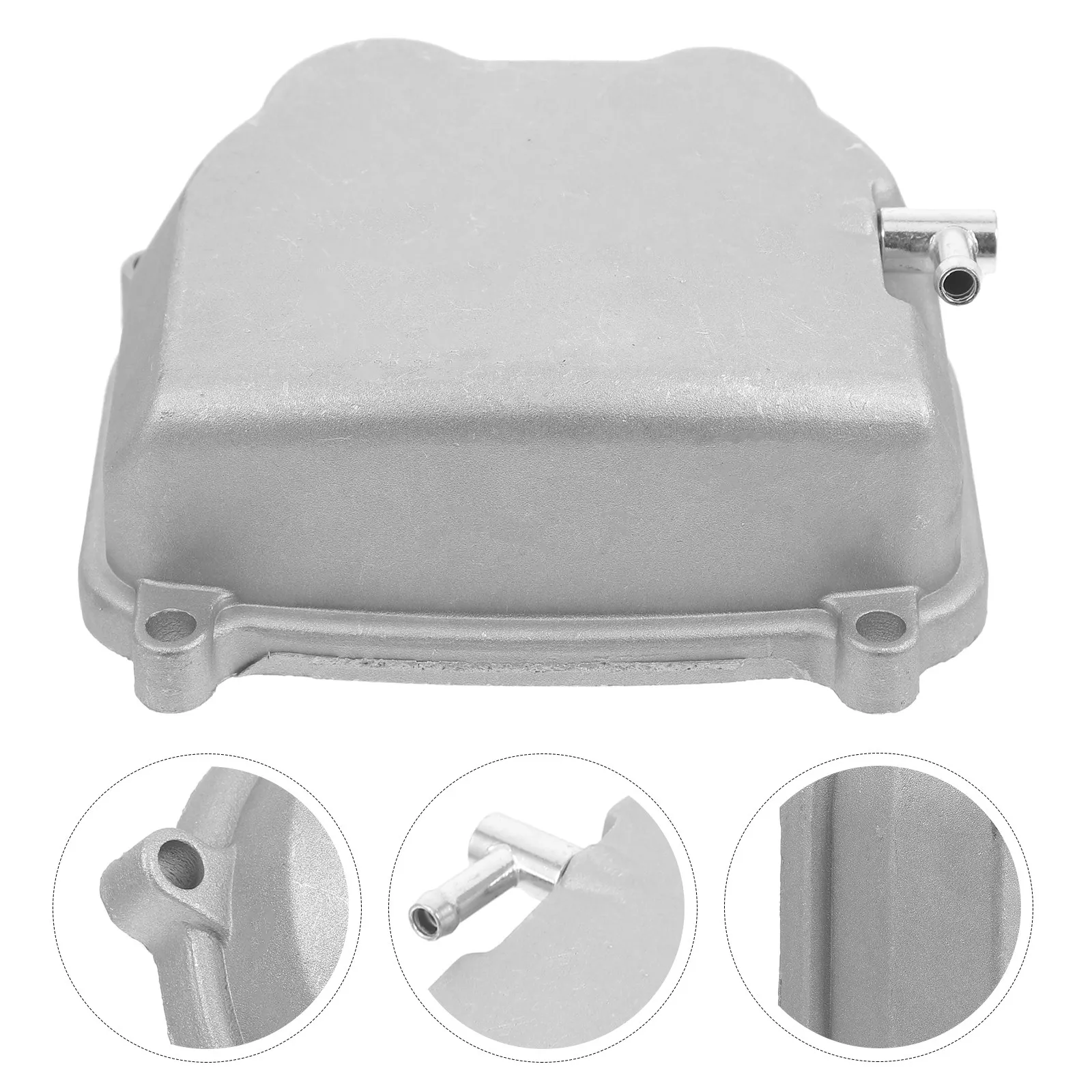 

Aluminum Alloy Cylinder Head Cover Replacement for 150Cc Engine Compatible with Scooters Atvs Go Karts Off-Road Vehicles with