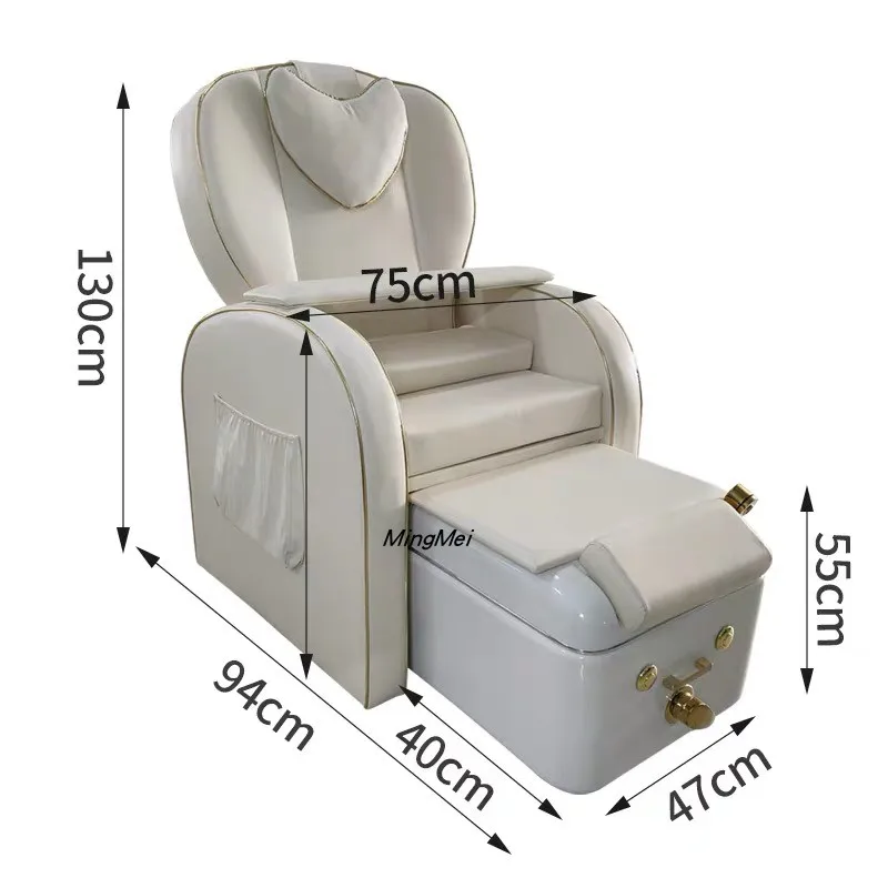 Massager Foot Pedicure Chair Nails Salon Support Sink Luxury Pedicure Chair Manicure Sillon De Pedicura Furniture ZT50PC