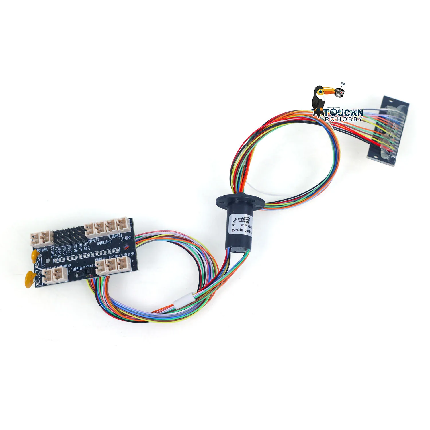 

18 Units Slip Ring for 1/16 RC Tank TK16 Main Board Turret 360 Degrees Rotation Sapre Parts Accessories TH19342