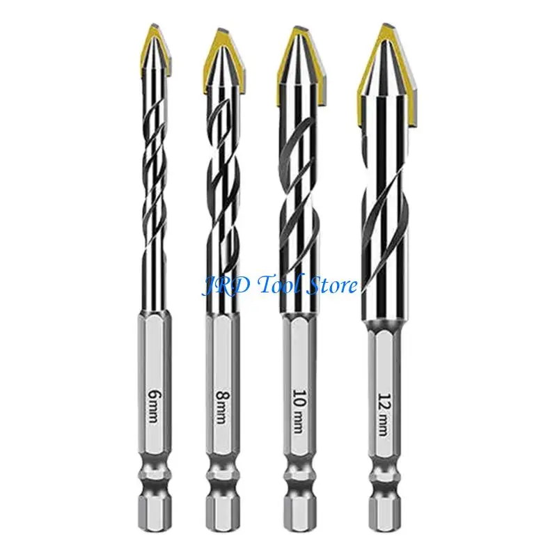 A2UD 6mm 8mm 10mm 12mm Shank Offset Drill Bit Set Suitable For Tile Ceramic Concrete Drilling Professional Tile Work