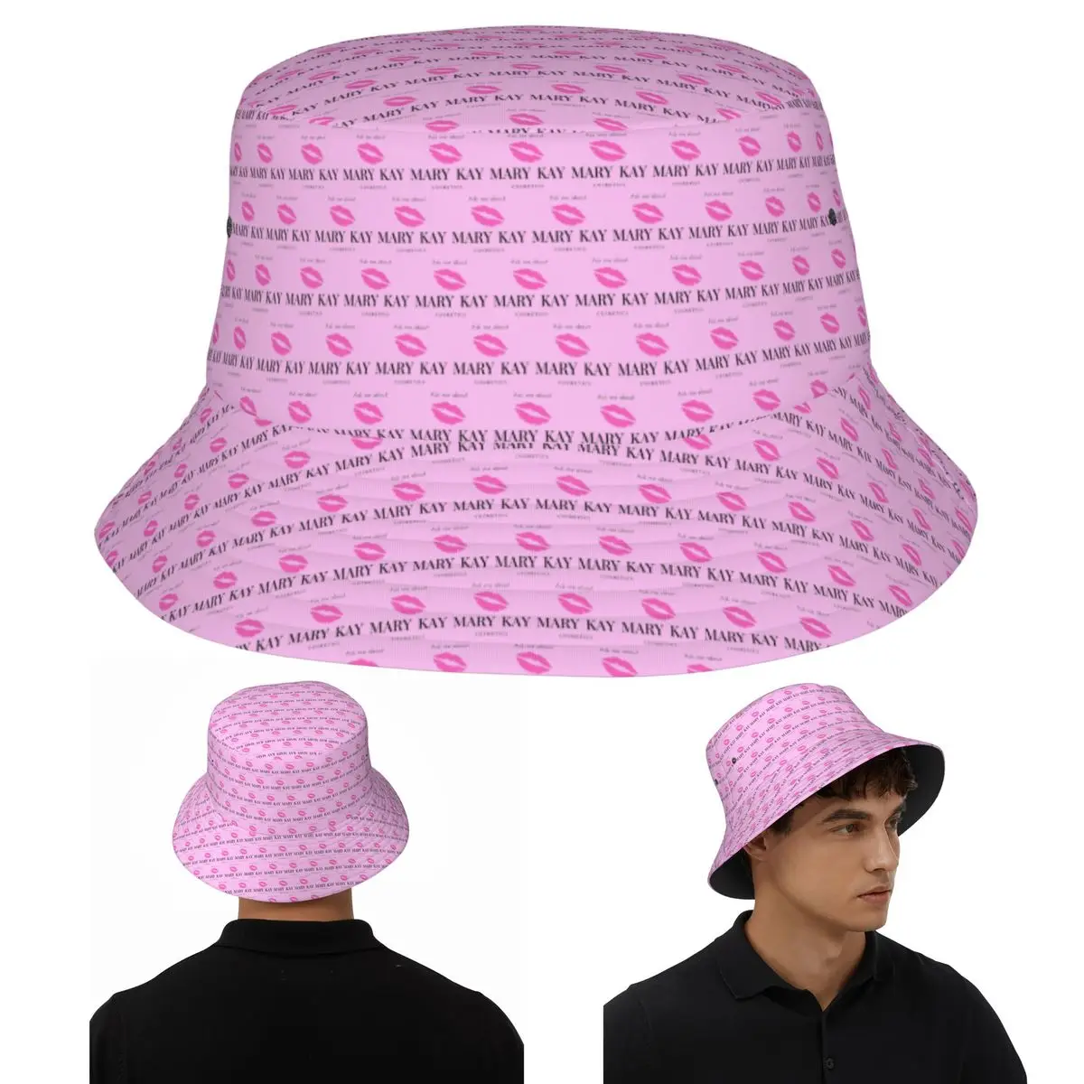 Pregúntame acerca de Mary Kay sombrero de cubo Panamá para niños Bob sombreros de pescador para gorras de pesca de verano hombre mujer