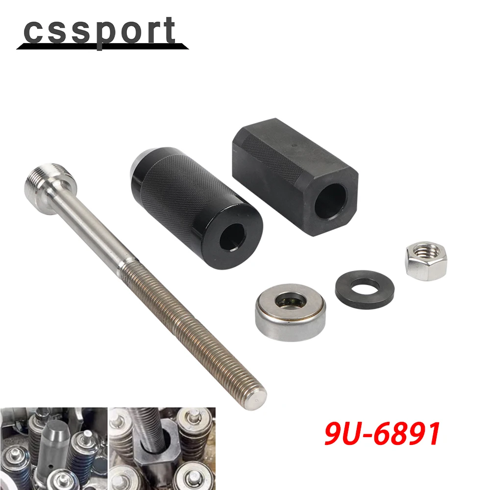 

1 комплект 9U-6891 для снятия чашки втулки форсунки и комплект установки для двигателя CAT Caterpillar 3406E C10 C12 C15 C16 C-18