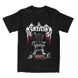 Mortician Hacked Up For Barbecue T Shirt Men Cotton Clothing Casual Metal Band Round Neck Short Sleeve Short Sleeve Tops Shirts