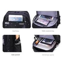 School Bag Kids Rolling Backpack for Boy Wheeled Backpack School Bag With Wheels Trolley Bookbag Carry on Luggage with Lunch Bag 5