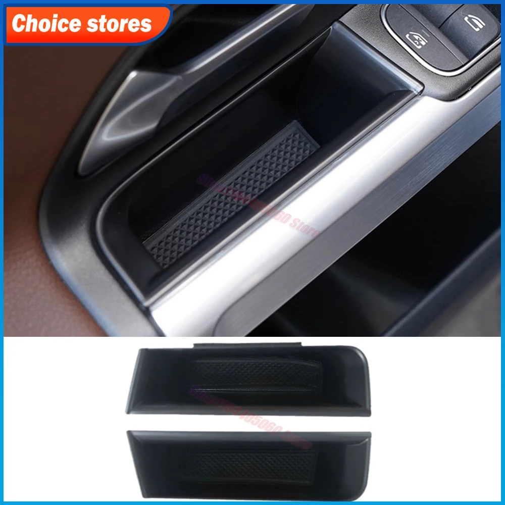 Door Handle Storage Box Organizer for Mercedes Benz GLB X247 2020-2025 ABS Material Card Phone Holder Interior Accessories