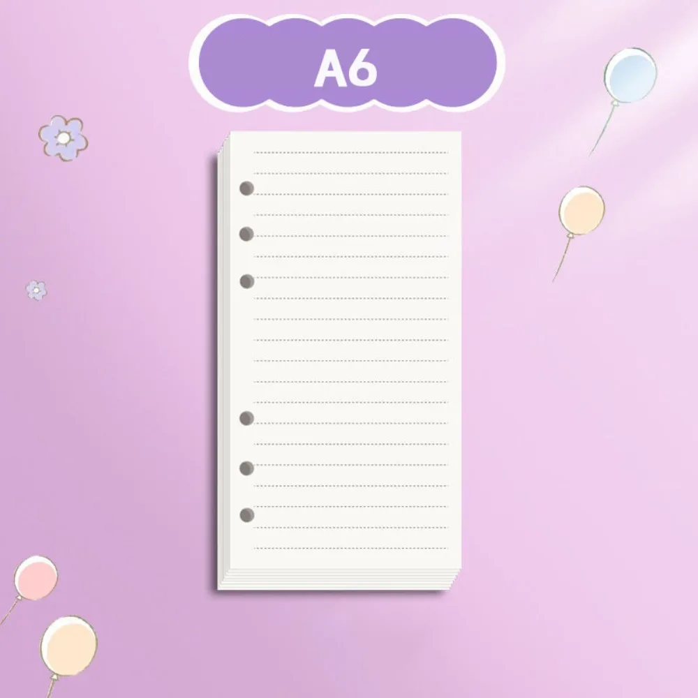 

Acrylic A6 Notebook Cover Glitter Office Stationery Supplies Loose-leaf Notebook Shell Transparent Scrapbook Cover School Office