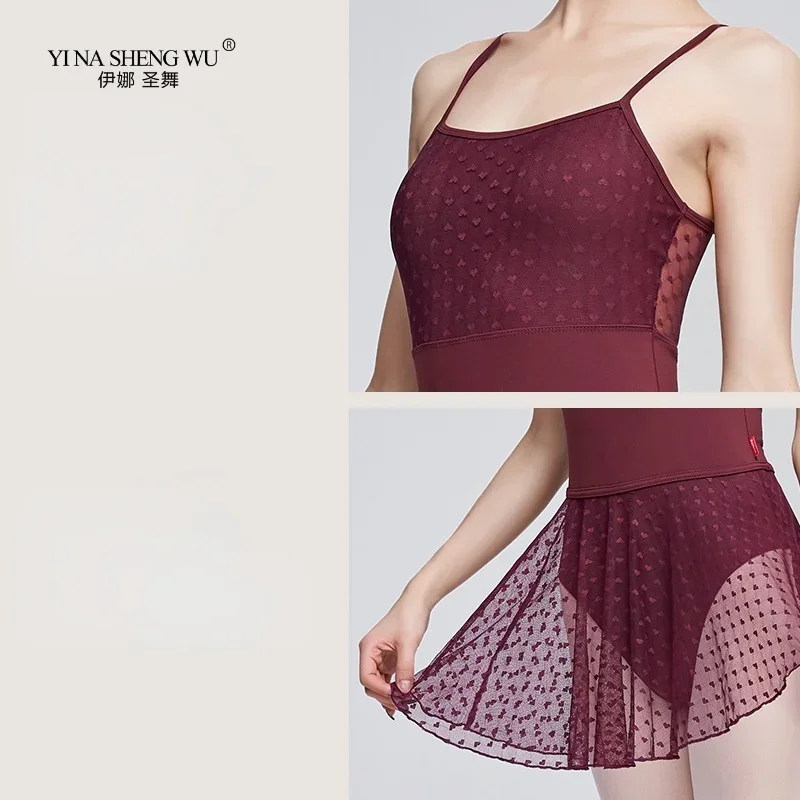 فستان باليه للنساء يوتار حبال فستان رقص فستان راقصة الباليه ثياب الكبار الأزرق الملكي الجمباز الملابس للنساء 2 اللون