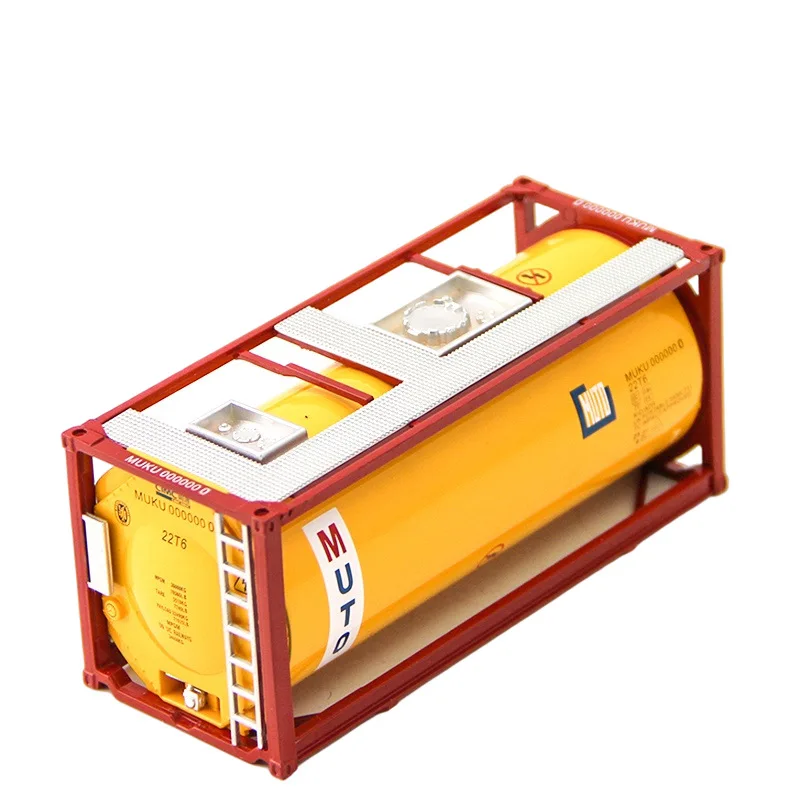 Diecast Model 1:50 Scale MUTO Simulation Truck Container,Gas, Oil Car Alloy Model Ornament Whole-sale