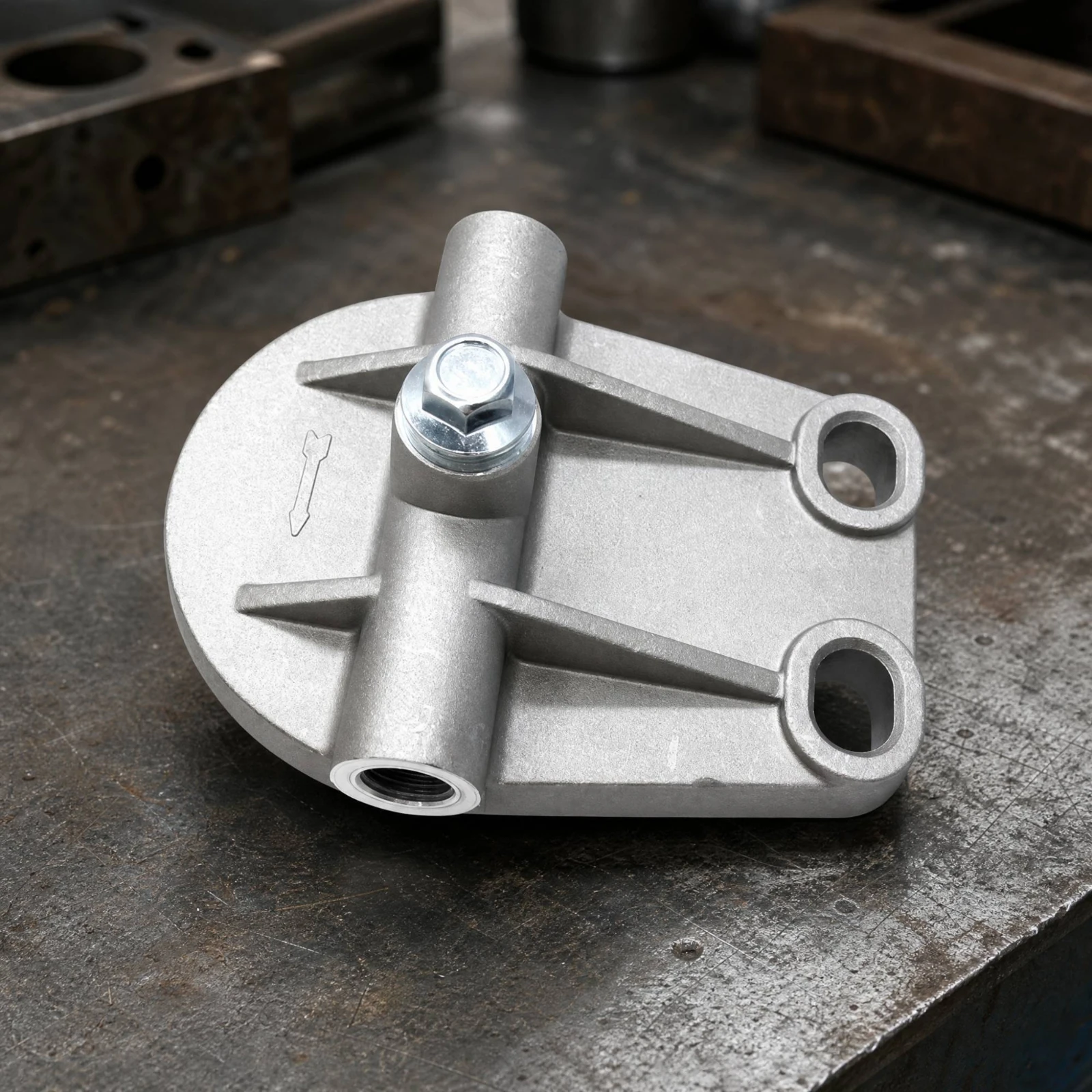 Excavator Fuel Filter Base OEM Spec Replacement Fuel Filter Base Precision-Machined Leak-Zero-Cost