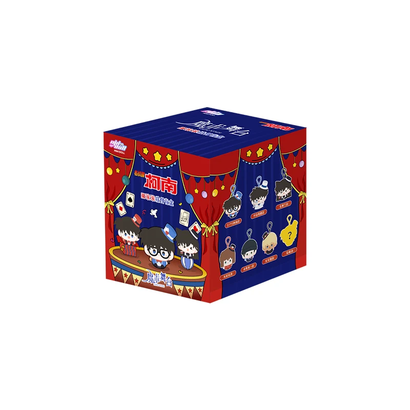 Minidoll detetive conan magia série de palco figura redonda pingente oficialmente autorizado modelo periférico bonito presente para amigos