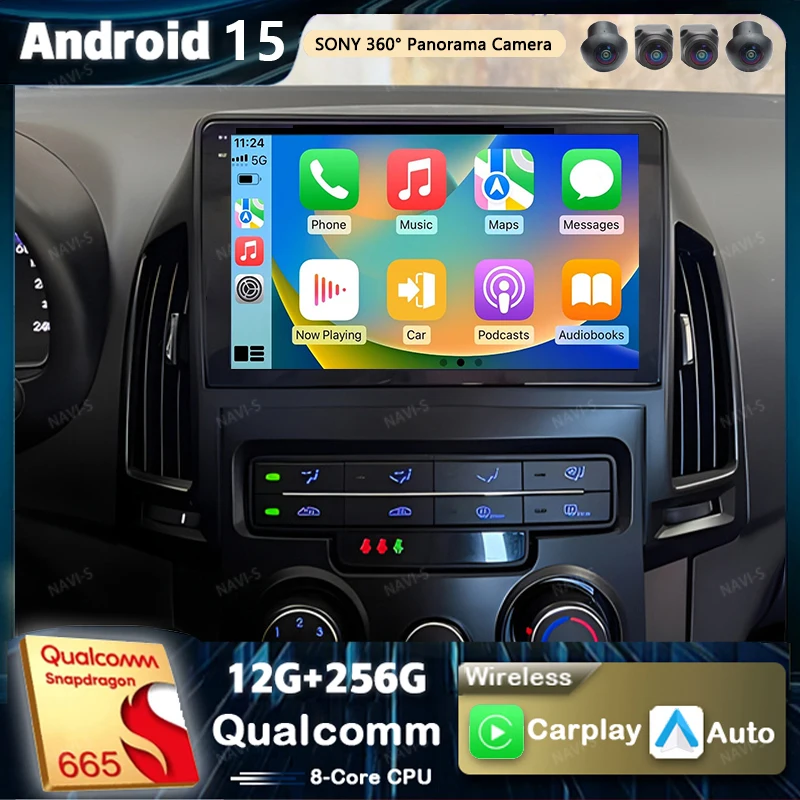 

Android 15 для Audi A6 S6 1999-2004 гг. РУЧНЫЙ AC 2K QLED Android Автомобильный радиоприемник Мультимедийный видеоплеер GPS AI Голосовой CarPlay 4G Стерео