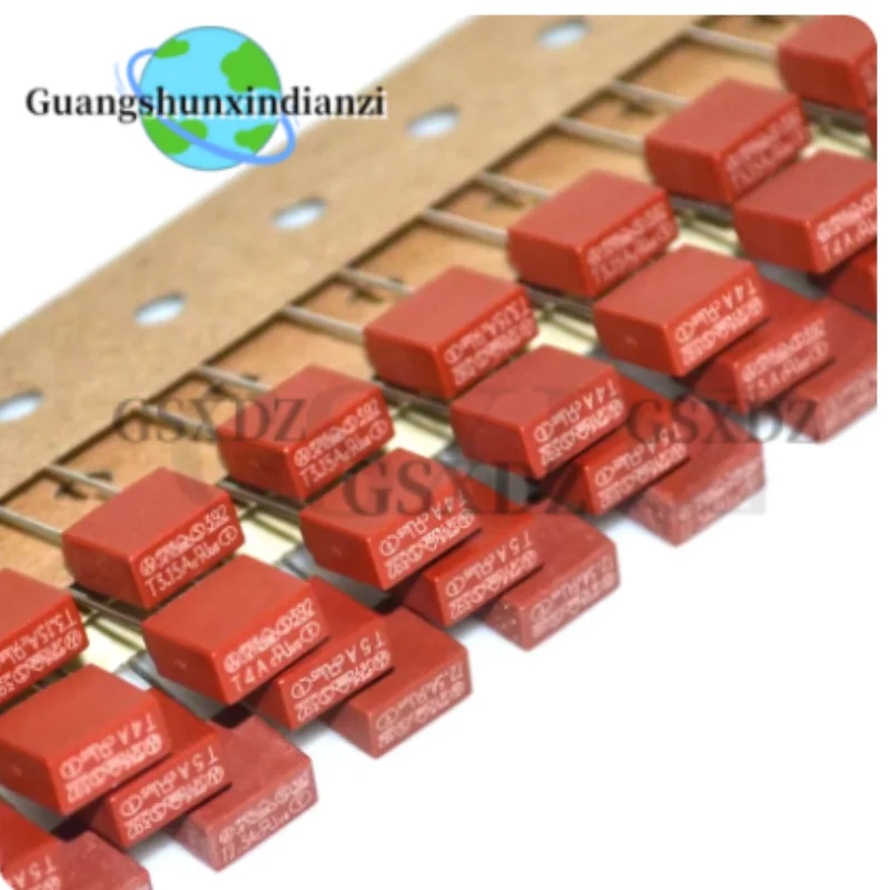 50 قطعة 250 فولت 392 مربع البلاستيك فيوز T2A تلفاز LCD مجلس الطاقة شائعة الاستخدام الصمامات ضربة بطيئة فيوز T 250mA 0.5A1A 3A 4A 5A 6.3A 8A 10A