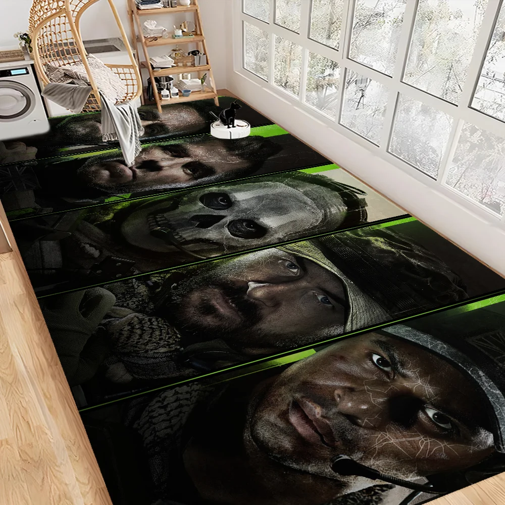 

C-Call Of Duty Entrance Door Mat Rectangle Anti-slip Home Soft Badmat Front Door Indoor Outdoor Mat Toilet Rug