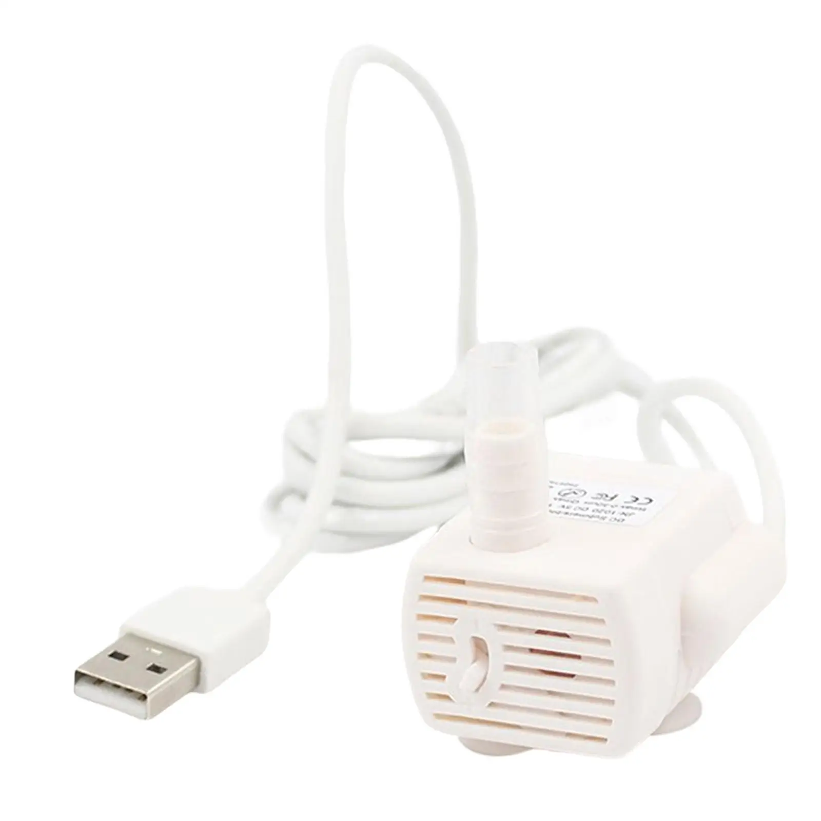 

Removable USB Powered Water Pump for Pet Fountain Filter and Automatic Cat Dog Water Dispenser