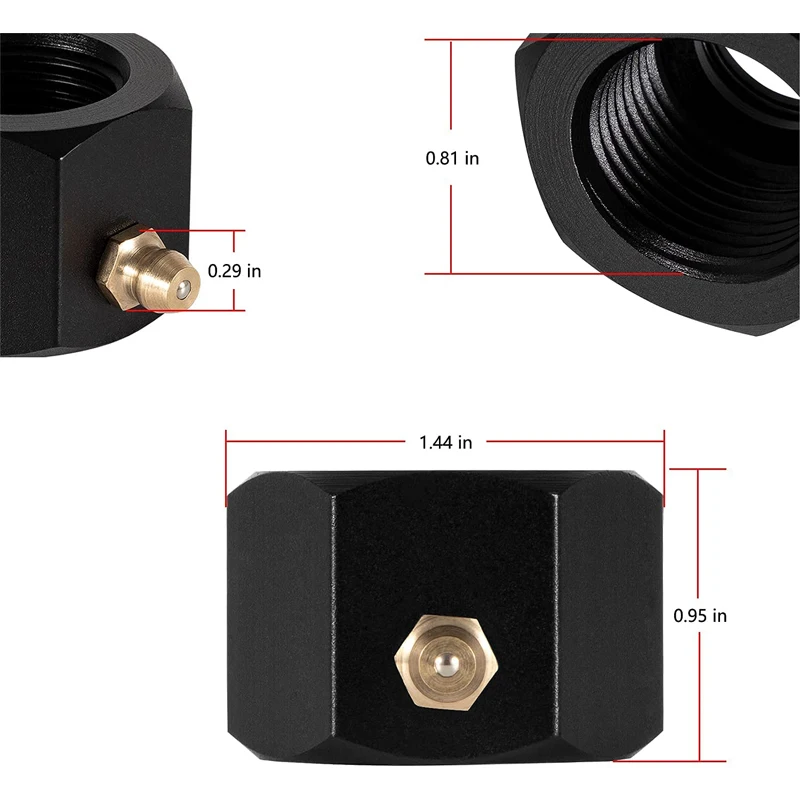 Anx fsm068 Marine Lenkrohr Kabel Fett mutter für omc 2861 Außenborder hydraulische Lenkung Golf mk4 jdm Boot Auto Zubehör Kit – Detail 7