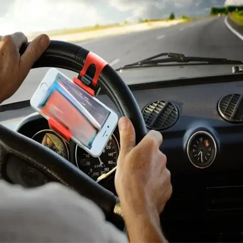 Supporto per telefono volante supporto per telefono volante per auto Ultra stabile portatile supporto per telefono pigro fisso automobilistico