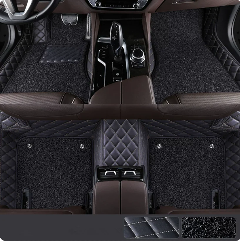 Custom special car floor mats for Mercedes Benz AMG GT 43 53 X290 2025-2018 durable double layers carpets for GT 63 2023