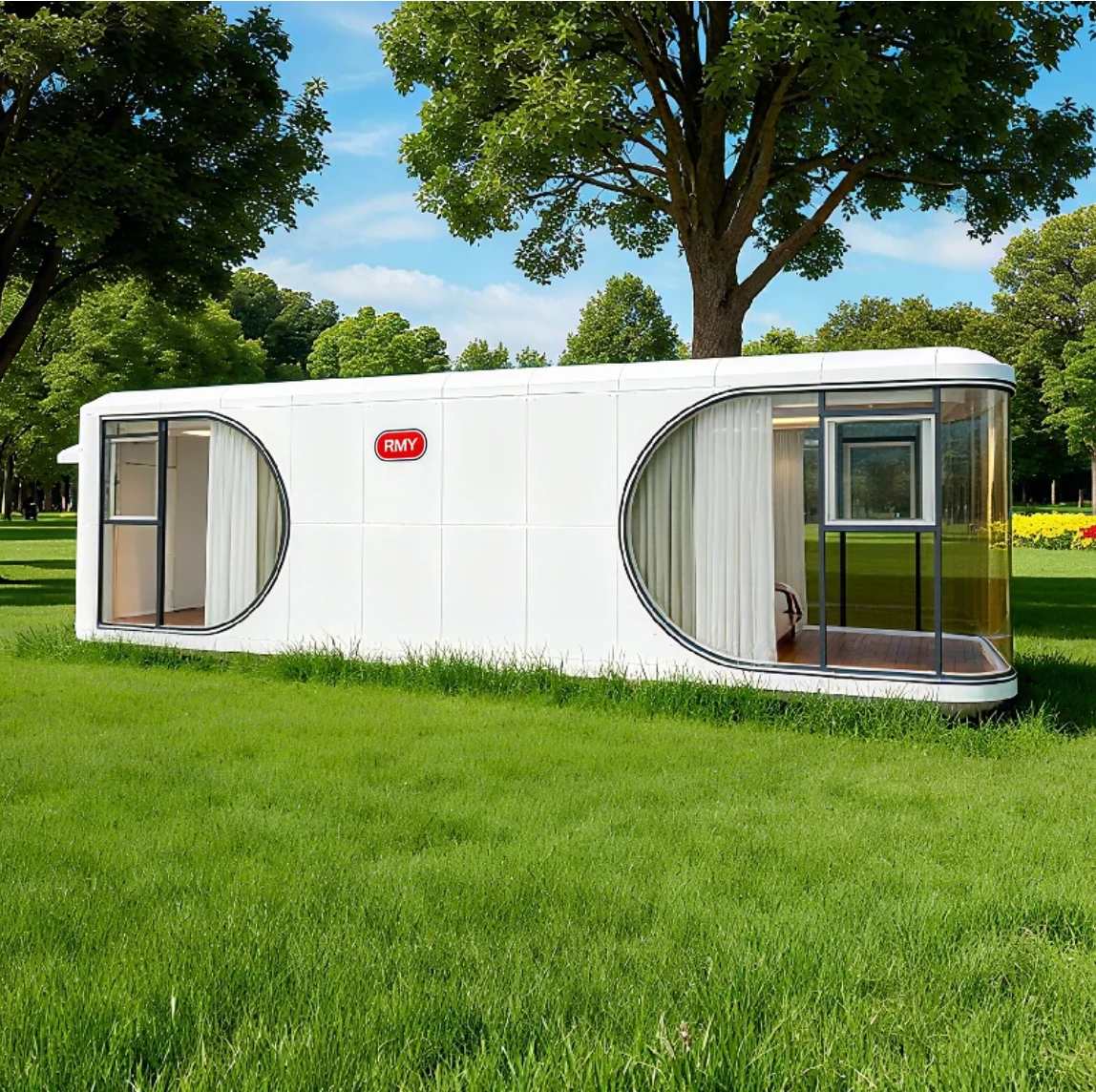Modular Detachable Prefabricated Smart Capsule House Units, Luxury Soundproof Offices And Hotel Cabins, Suitable For Luxury Camp