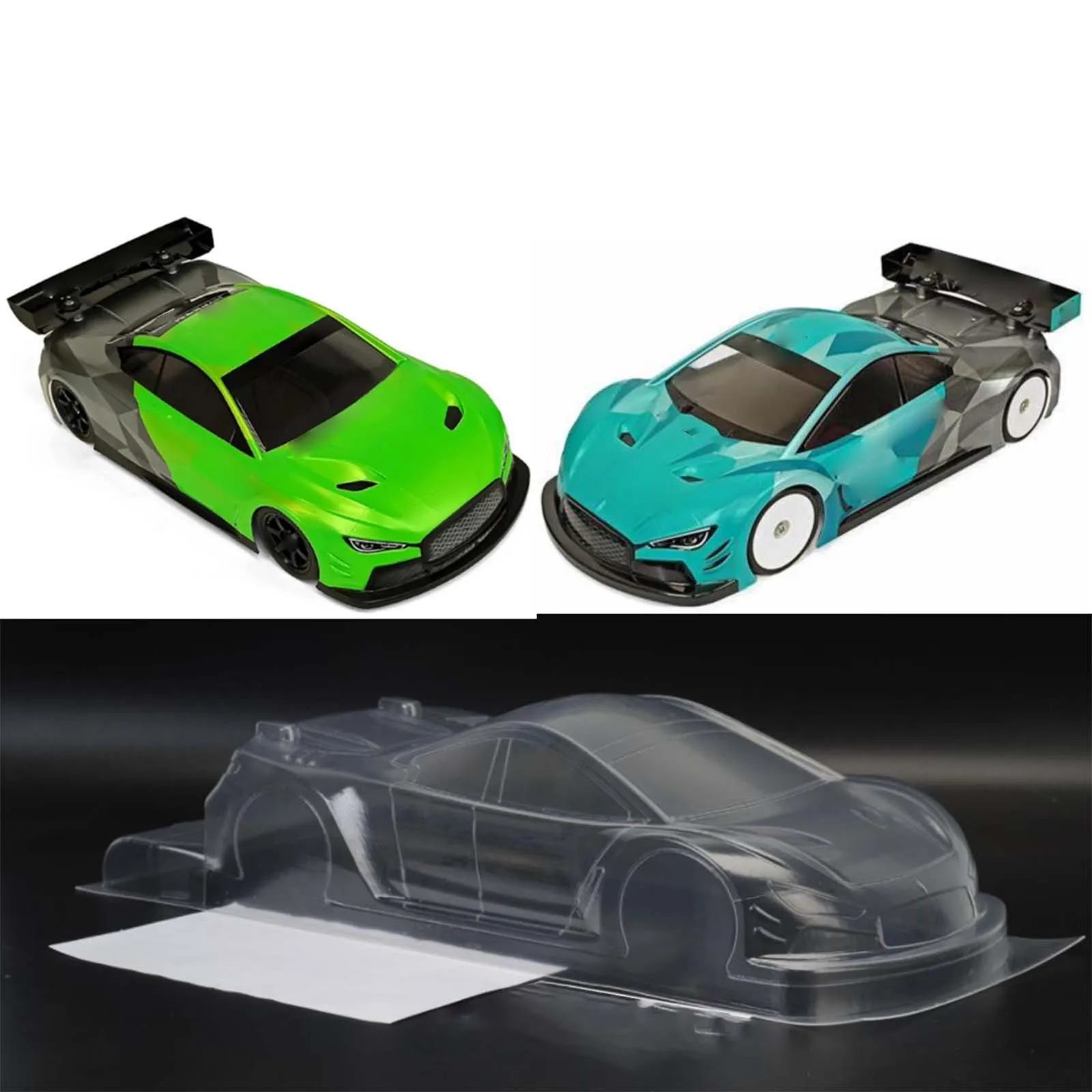 Finished Body Shell Hard Shell 210mm/8.27inch Wheelbase for 1:10 Scale RC Car DIY Modification Parts Accessories Upgrades Parts