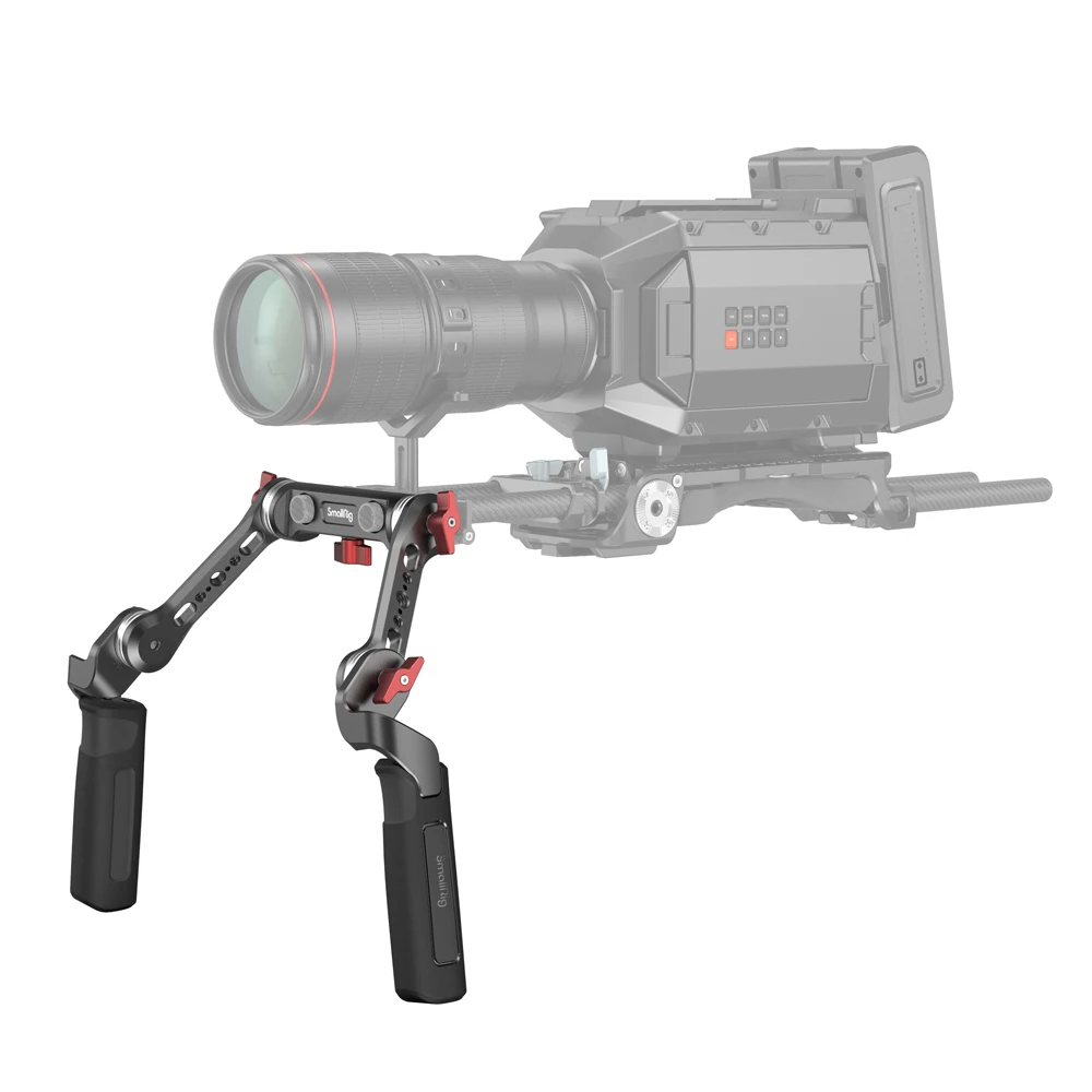 SmallRig Universal Standard Arri Rosette Shoulder Double Handle Rubber can rotate 360° 2784