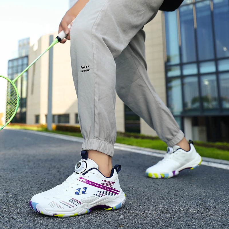 

Обувь для бадминтона, мужская качественная обувь для настольного тенниса, профессиональная волейбольная обувь, уличные износостойкие кроссовки, домашняя обувь для гольфа