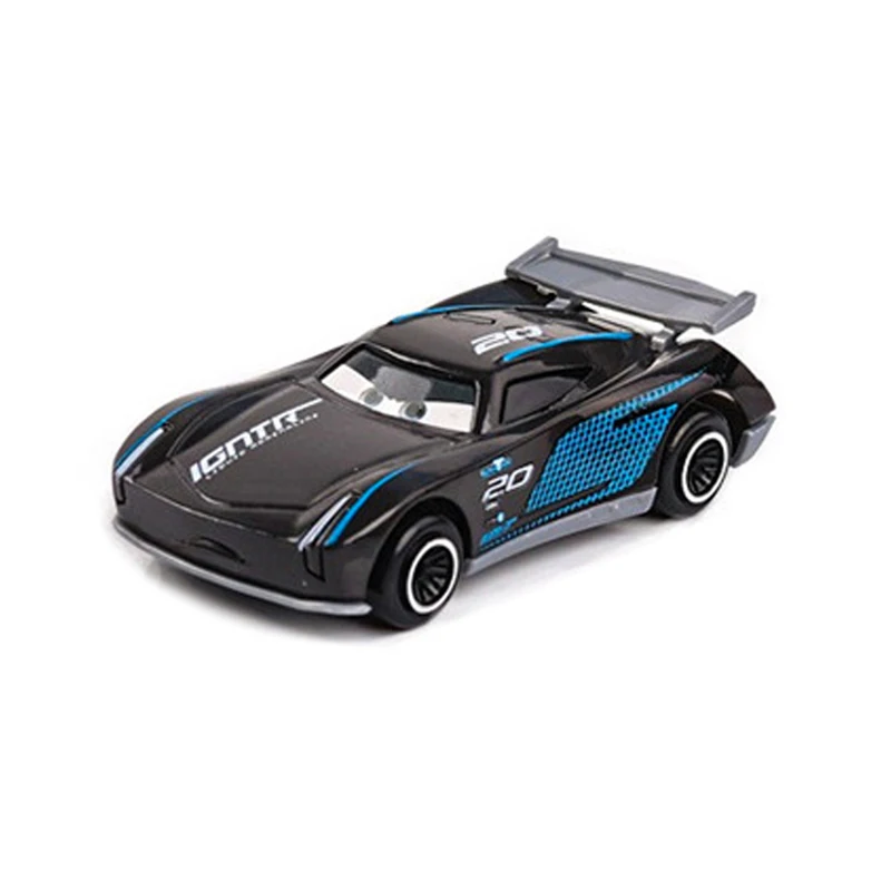 Cars Jackson Storm Model Car Toy Alloy Material Anime Figures Flo Sheriff Cartoon Racing Toys Children's Gifts Collectibles
