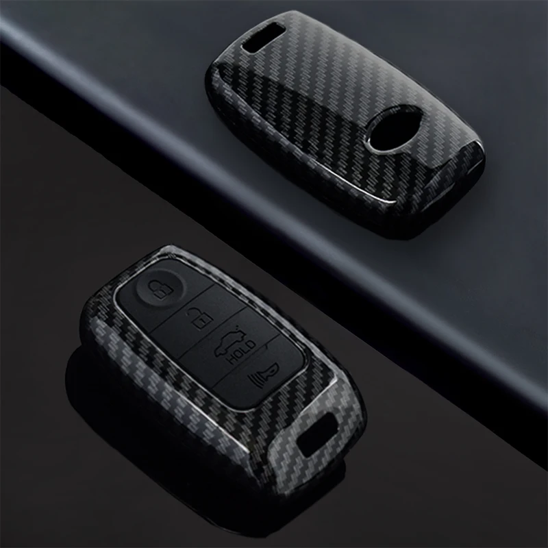 Funda para llave remota de coche, carcasa Fob para KIA Sportage Cerato Optima K2 K3 K4 K5 RIO Picanto Soul Sorento Sedona 3 4 botones