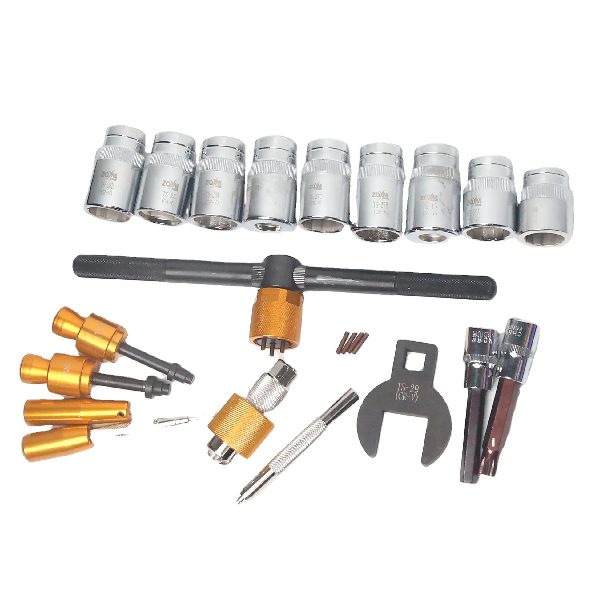 

High-quality Professional 20-piece Common Rail Injectors Disassembly Tool for Boschs Injectors
