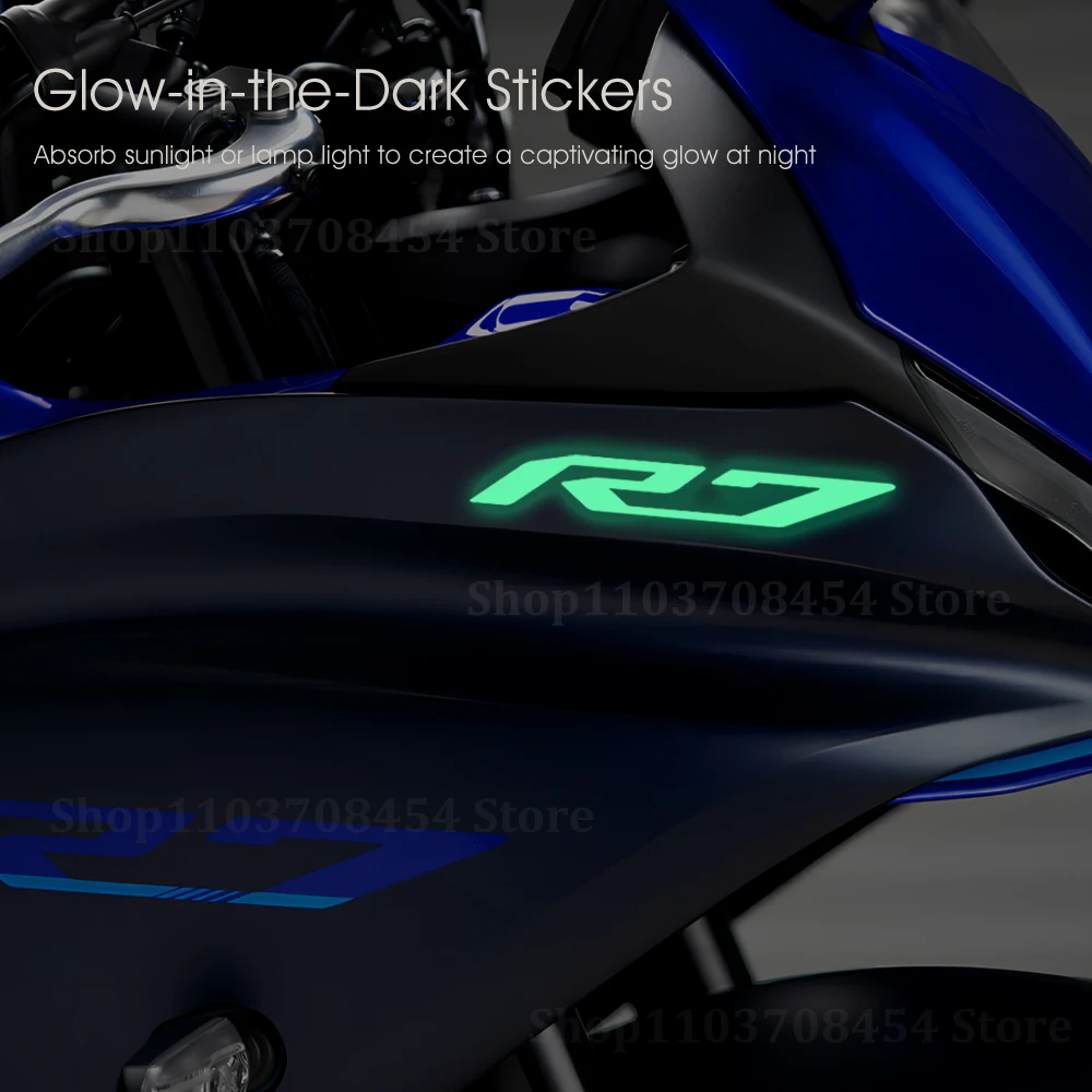 Motorcycle Stickers Waterproof Decal for Yamaha YZF R7 Accessories YZF-R7 YZFR7 2022 2023 2024