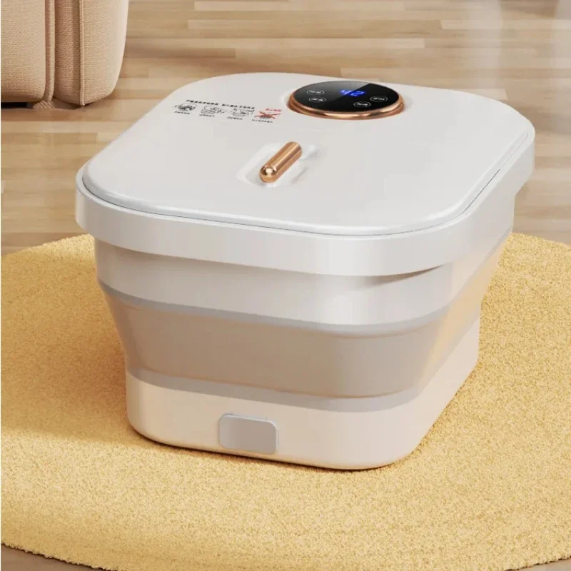 Home Folding Foot Bath Portable Constant Temperature Electric Multi-function Foot Bath Automatic Heating Massage Foot Bath