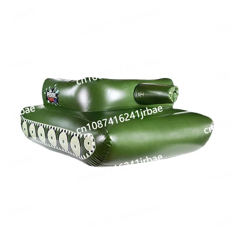 

Inflatable water jet tank mount, water inflatable floating row
