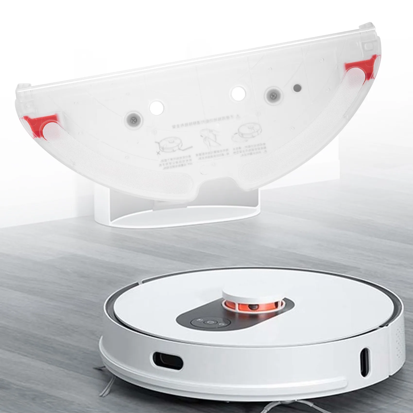 Suitable For Roborock T7 S5 MAX S6 MAX Water Tank Tray Mop Cloth Bracket Vacuum Cleaner Parts-A21R