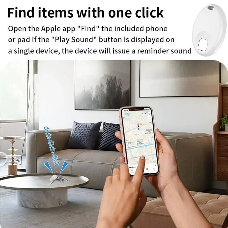 جهاز تتبع صغير ملحقات مضادة للضياع للهاتف جهاز تعقب لاسلكي محمول ومكتشف موقع العنصر لأكياس المفاتيح والهاتف