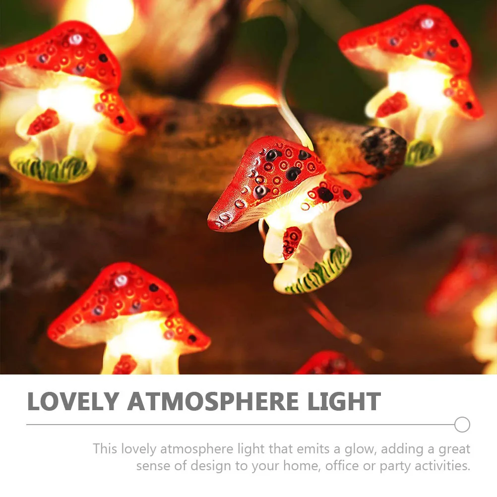 

Charming LED Mushroom Decor Lights Creative Design for Forest Theme Bedroom Indoor Outdoor Party Festivals Decor