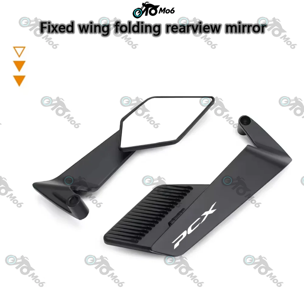 For PCX 125 PCX 125 PCX 150 PCX150 PCX 160 PCX160 Motorcycle Foldable Rearview Side Mirror Rotation Adjustable Rear View Mirror