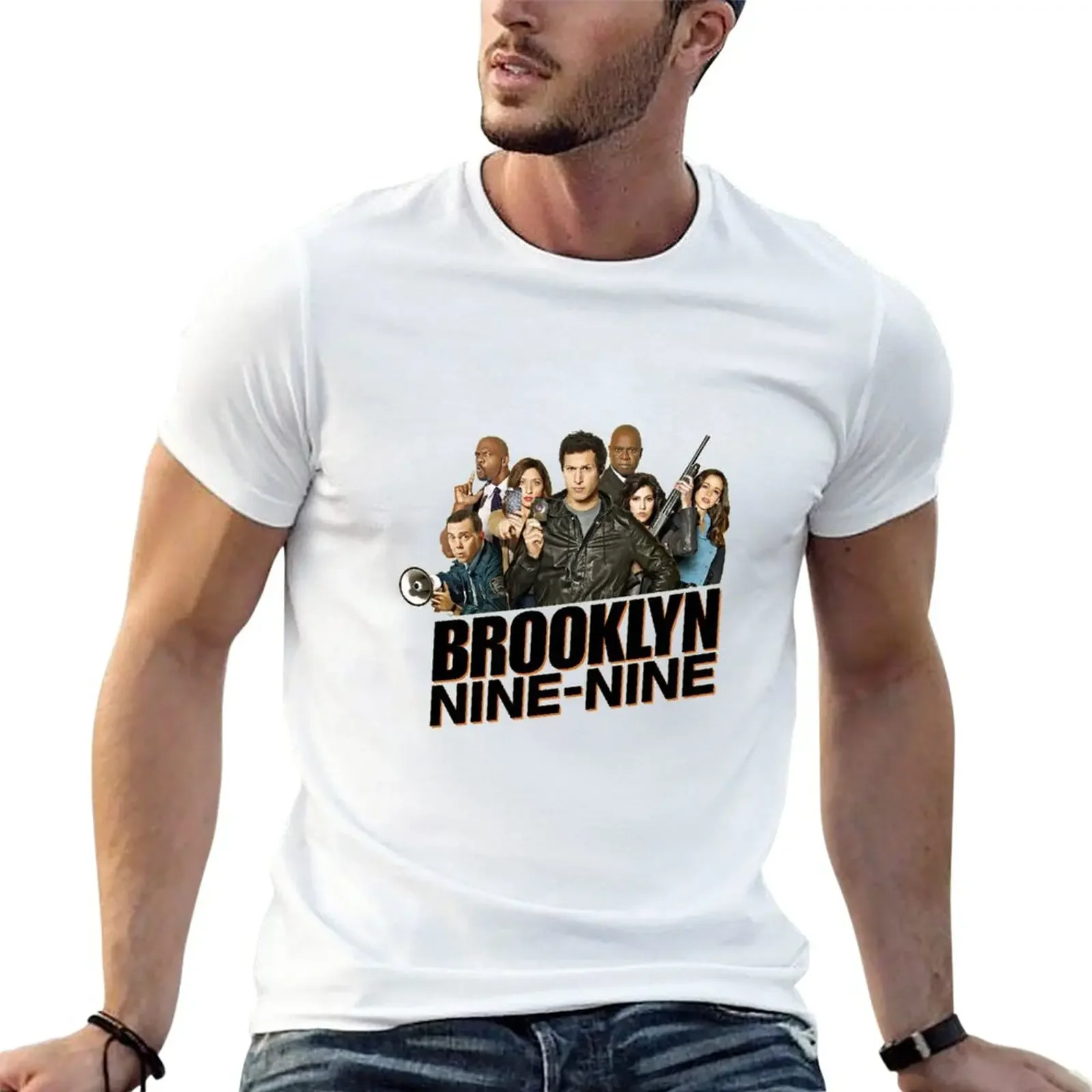 New Brooklyn 99 T-Shirt funny t shirts Short sleeve tee tshirts for men