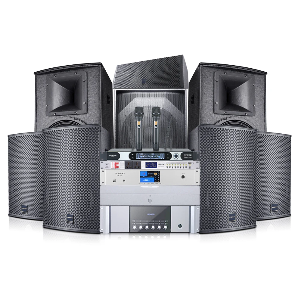 High-end 7.1 Home Theater Audio set KTV Private Villa Club Professional Film K surround speaker system