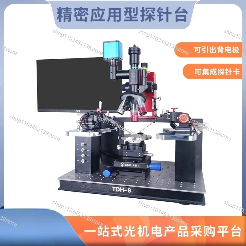 Estação de sonda teste manual wafer memristor análise de falha IV teste fotocurrente estação de mapeamento